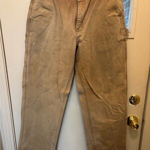 Classic Tan Men's carhartt cargo pants 32